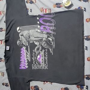 Colorado Rockies 1991 logo 7 tee